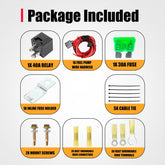 Universal 12V Electric Fuel Pump Relay Kit, Electric Fuel Pump Relay Kit